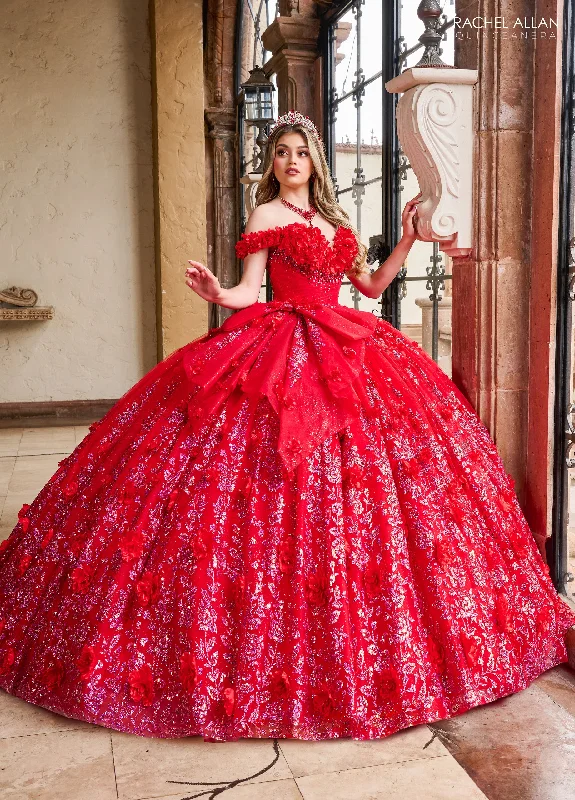 Off Shoulder Quinceanera Dress by Rachel Allan RQ1141