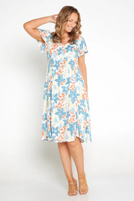 Brighton Dress - Summer Day Floral