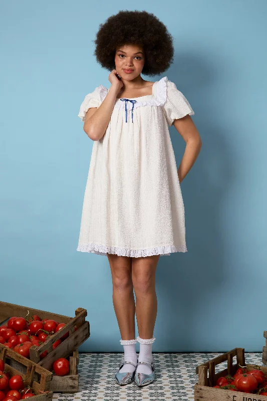 Clara Bow Smock Dress - Curve