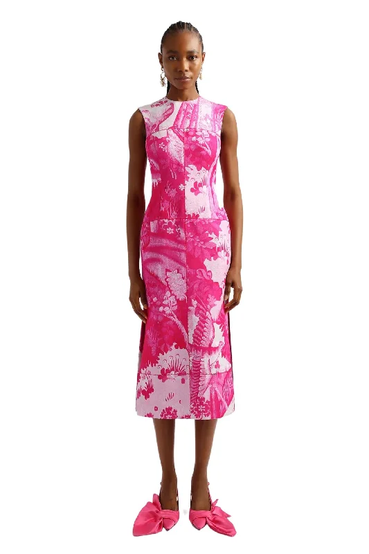 Erdem Midi Sleeveless Pencil Dress