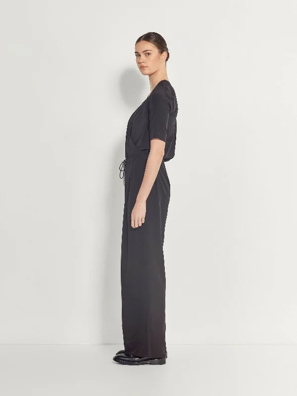 Jade Jumpsuit (Silk CDC) Black