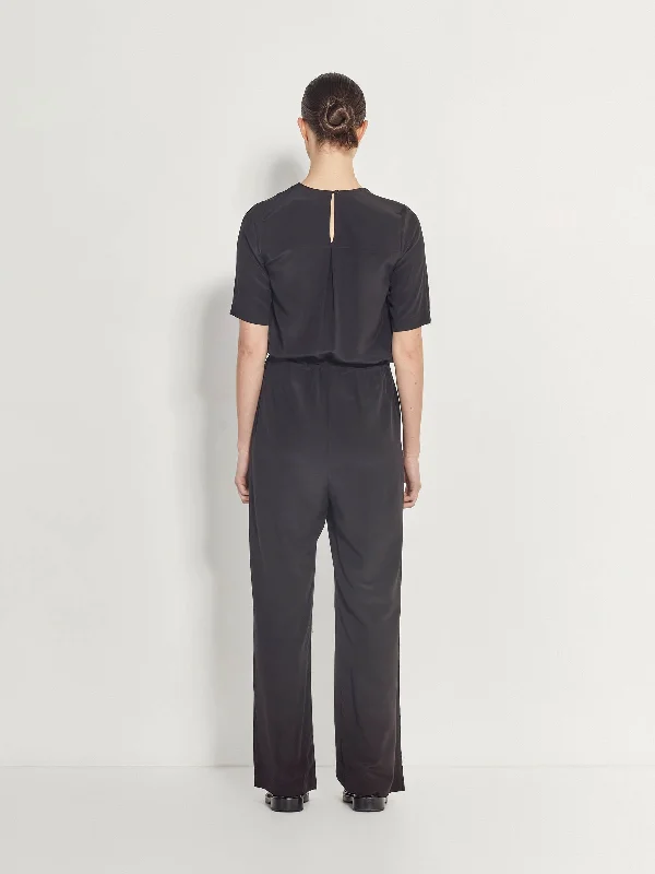 Jade Jumpsuit (Silk CDC) Black