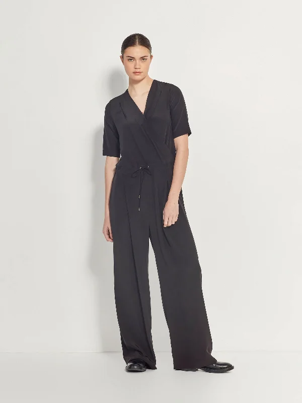 Jade Jumpsuit (Silk CDC) Black