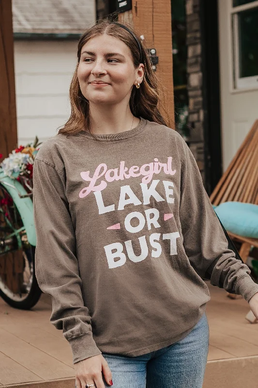 Lakegirl Ringspun Long Sleeve in Cigar