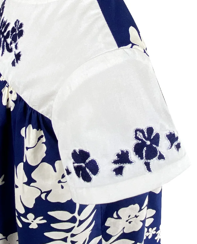 Henri Matisse Navy and White Gaelle Dress