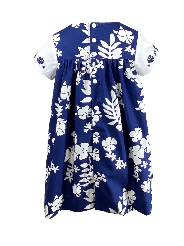 Henri Matisse Navy and White Gaelle Dress