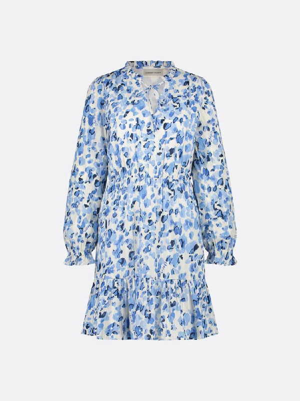 Fabienne Chapot Dorothy Dress Blue Cheetah