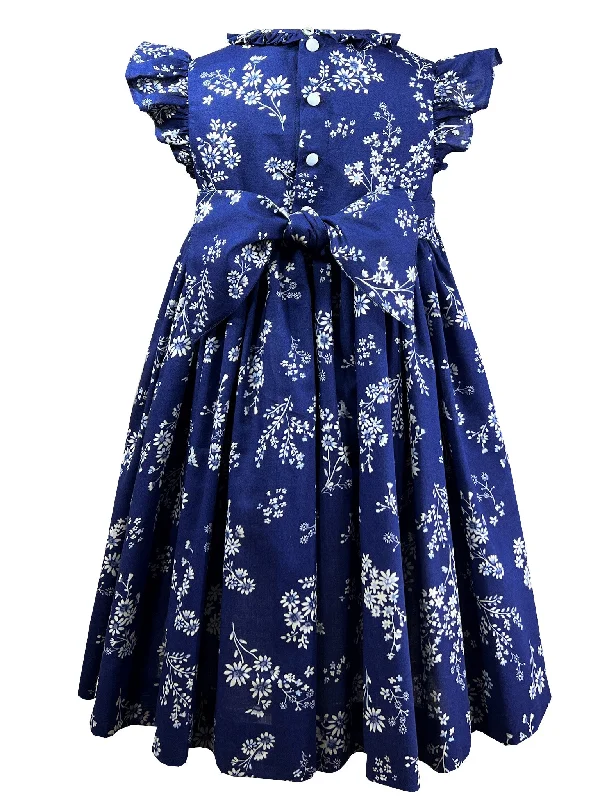 Midsummer Night Flutter Sleeves Dress