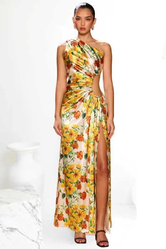 SONYA MODA Nour Yarden Floral Maxi Dress - RRP $380