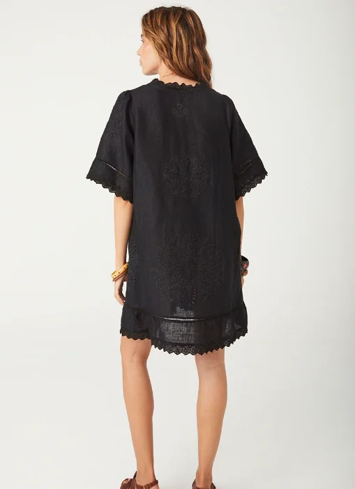 Spell Pfeiffer Mini Dress - Ink